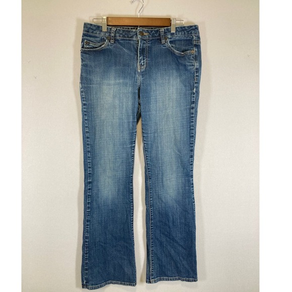 Calvin Klein Jeans Denim - Y2K Classic Calvin Klein Jeans Womens 10 Blue Bootcut Flare Medium Wash Denim